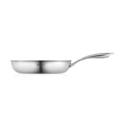 CHẢO INOX OLIVO STEVE 2655 – Chống Dính Tự Nhiên, An Toàn Cho Sức Khỏe, Đường Kính 26cm, Sâu 5.5cm, Nấu Được Trên Mọi Loại Bếp