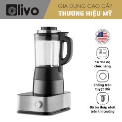 Máy Xay Nấu Cao Cấp OLIVO CB22 PRO - Độ Ồn Thấp Nhất - Chống Trào Tuyệt Đối - Vệ Sinh Khử Khuẩn - Phiên Bản Nâng Cấp 2023