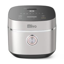 Nồi Cơm Điện OLIVO RC86 - Lòng Nồi INOX 304 Chống Dính Tự Nhiên, Nấu Cơm Ngon, Thiết Kế Tinh Tế, Sang Trọng