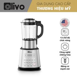 Máy Làm Sữa Hạt OLIVO X20 PLUS - Phiên Bản Nâng Cấp Có Tới 3 Chức Năng Nấu Sữa, Tạm Dừng Thông Minh, Công Suất Lớn, Chạy Êm