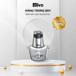 Máy Xay Thực Phẩm Đa Năng OLIVO FC21 - Dung Tích 2.1L - Công Suất 500W - Hàng Trưng Bày