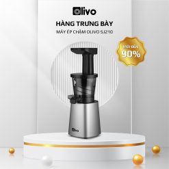 Máy Ép Chậm OLIVO SJ210- Ép Kiệt Bã 97% - Ép Trái Cây Hoa Quả Rau Củ Đa Năng - Hàng Trưng Bày