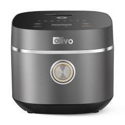Nồi Cơm Điện OLIVO RC86 Titanium - Lòng Nồi INOX 304 Chống Dính Tự Nhiên, Nấu Cơm Ngon, Thiết Kế Tinh Tế, Sang Trọng