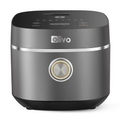 Nồi Cơm Điện OLIVO RC86 Titanium - Lòng Nồi INOX 304 Chống Dính Tự Nhiên, Nấu Cơm Ngon, Thiết Kế Tinh Tế, Sang Trọng