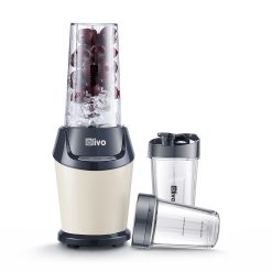 Máy Xay Sinh Tố OLIVO MB1000 - Ba Cốc Xay Linh Hoạt - Xay Đá Bào, Xay Sinh Tố, Smoothie, Đồ Ăn Dặm Cho Bé, Xay Đồ Khô - Công Suất Lớn 1000W