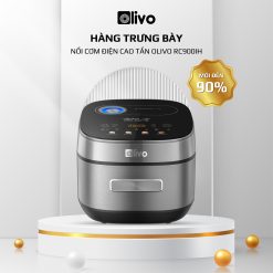 Nồi Cơm Điện Cao Tần OLIVO RC900IH – Lòng Nồi INOX 316L Cao Cấp, Công Nghệ Cao Tần Giữ Trọn Dinh Dưỡng, Bảng Điều Khiển Oled Sống Động, Hiện Đại, Cao Cấp - Hàng Trưng Bày
